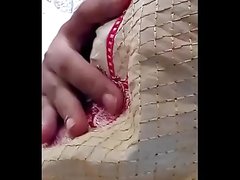 Sweetest Nipple play by Hot and young Desi Indian Bhabhi Removing her Top on cam